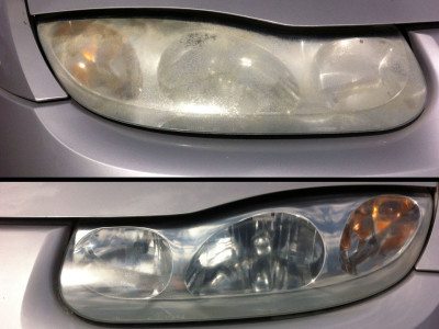 Before and After Headlights