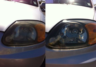 Headlights Before After