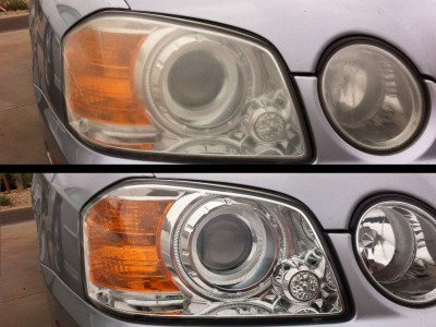 Before and After Headlights